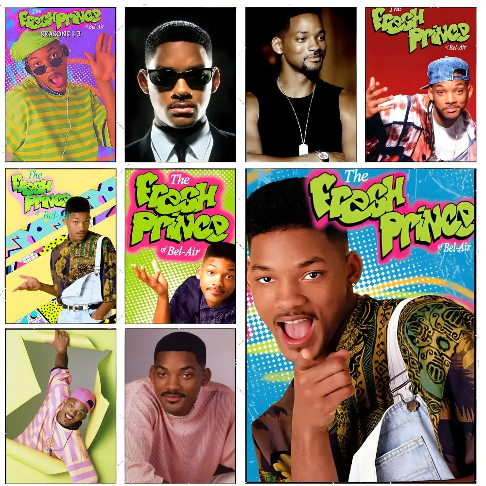 Actor Movie Star W-Will Smith Poster Premium Decor Art & Gift for Household Lounge Home Ornaments