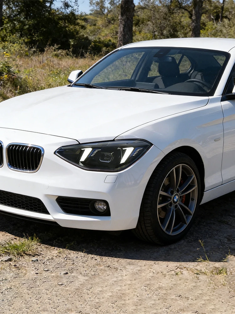 Auto koplampen voor BMW 1 Serie F20 2012-2014 LED koplampunit upgrade Fang stijl projectorlens accessoires - afbeelding 2