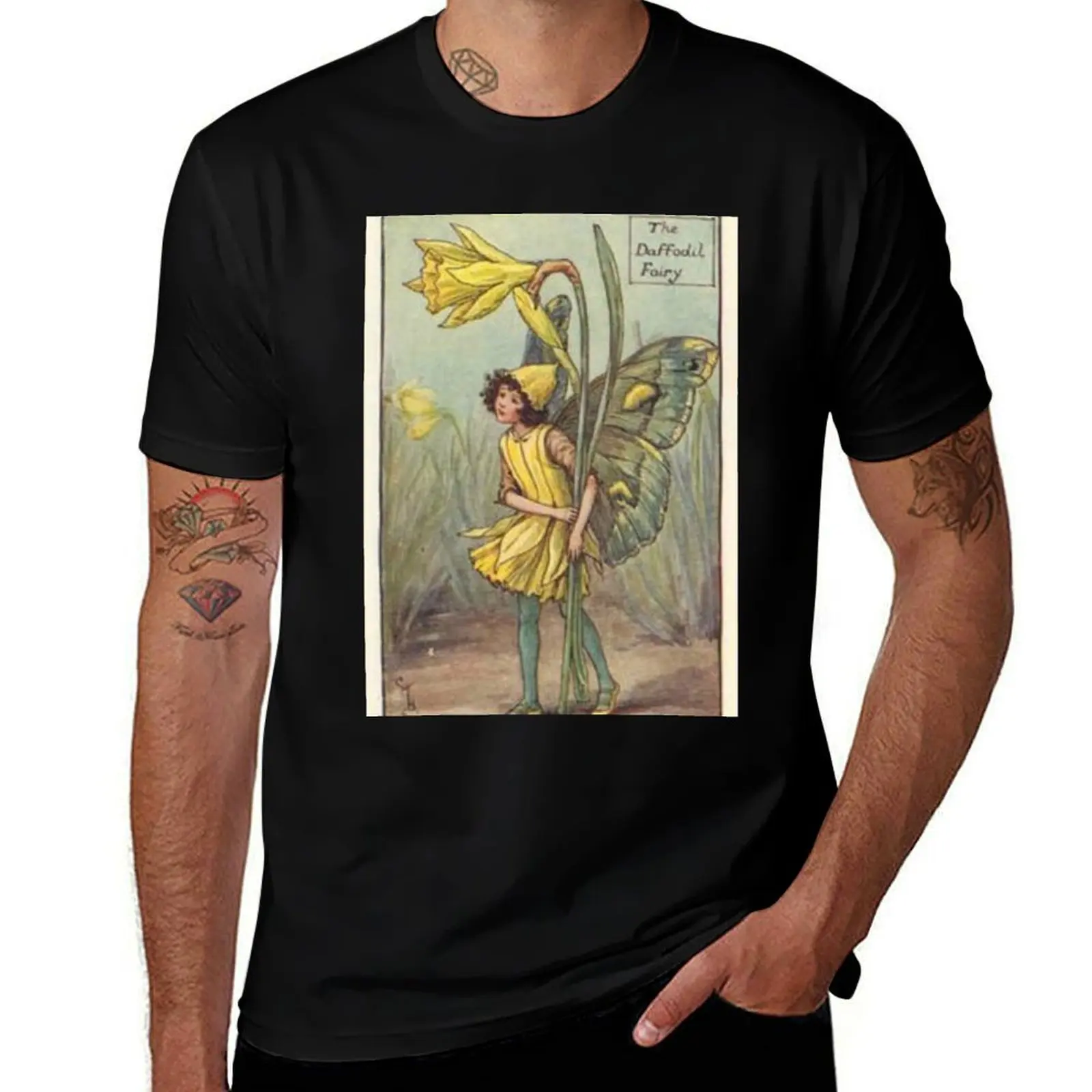 

The Daffodil Fairy T-Shirt g man t shirts for men men t shirt cotton 100%
