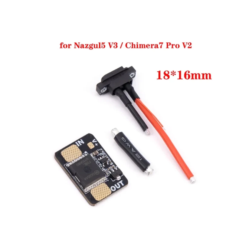 IFlight filtro Anti scintilla con XT60E-M per Nazgul5 V3 / Chimera7 Pro V2 18*16mm / F5/F6 V2 25*18mm FPV Freestyle Drone parti fai da te