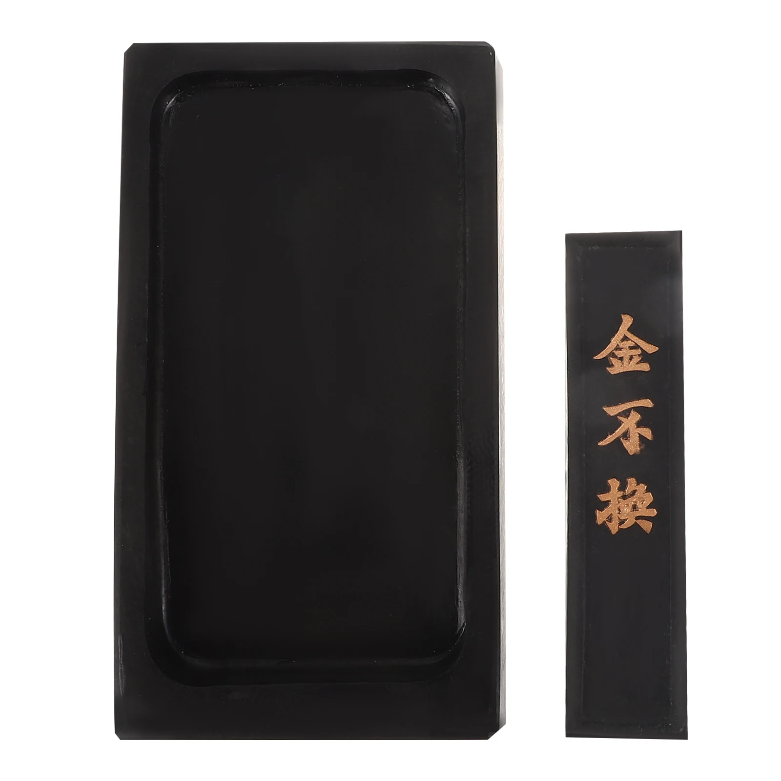 

2 Pcs Stick Natural Traditional Calligraphy Accessory Luowen Stone Calligraphy Accessory Student Beginner Traditional Teaching