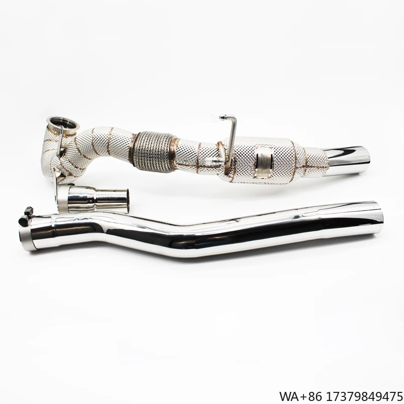 

Stainless Steel Performance Exhaust Exhaust Downpipe for AUDI S3 2.0T 2015-2022 Car Exhaust System High Flow Catted Downpipe