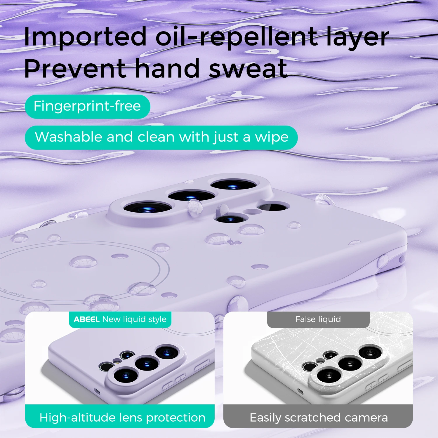 Funda de Silicona Líquida para Teléfono Samsung S26 Ultra S25 Plus S24 FE S26FE, Carga Inalámbrica Magnética, Protección Antigolpes