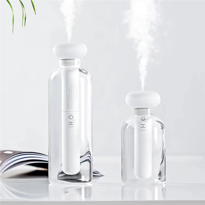 مرطب ناشر صغير مدمج A01V مع طول قابل للتعديل، تشغيل صامت للرذاذ البارد للمنزل