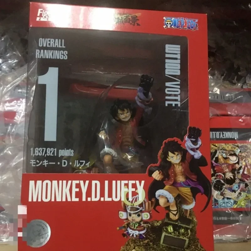 Een Stuk FiguartsZero Luffy Chopper Honderd Schilderachtige Vlekken WT100commemorate Nami Zoro Anime Figuur Gift Japanse Bandai Banpresto