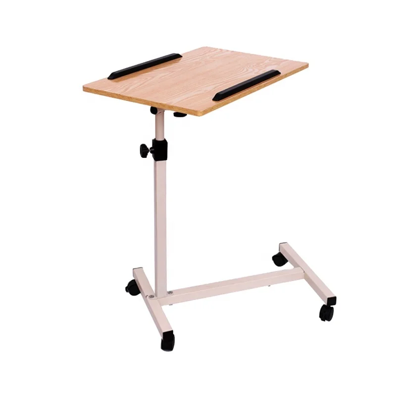 طاولة طعام للمريض الطبي لضبط الارتفاع للاستخدام في المستشفى #2