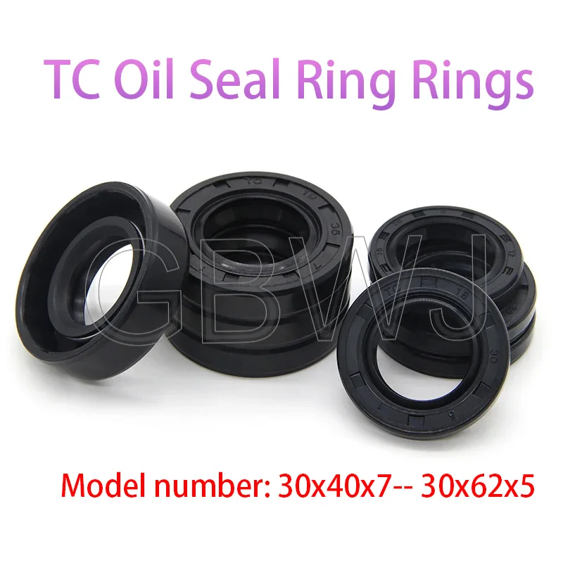 

1pcs TC Oil Seal Ring Skeleton Rings Rotary Shaft Rubber Gasket Engine Parts 30x40x7/30x47x7/30x52x12-30x62x12mm