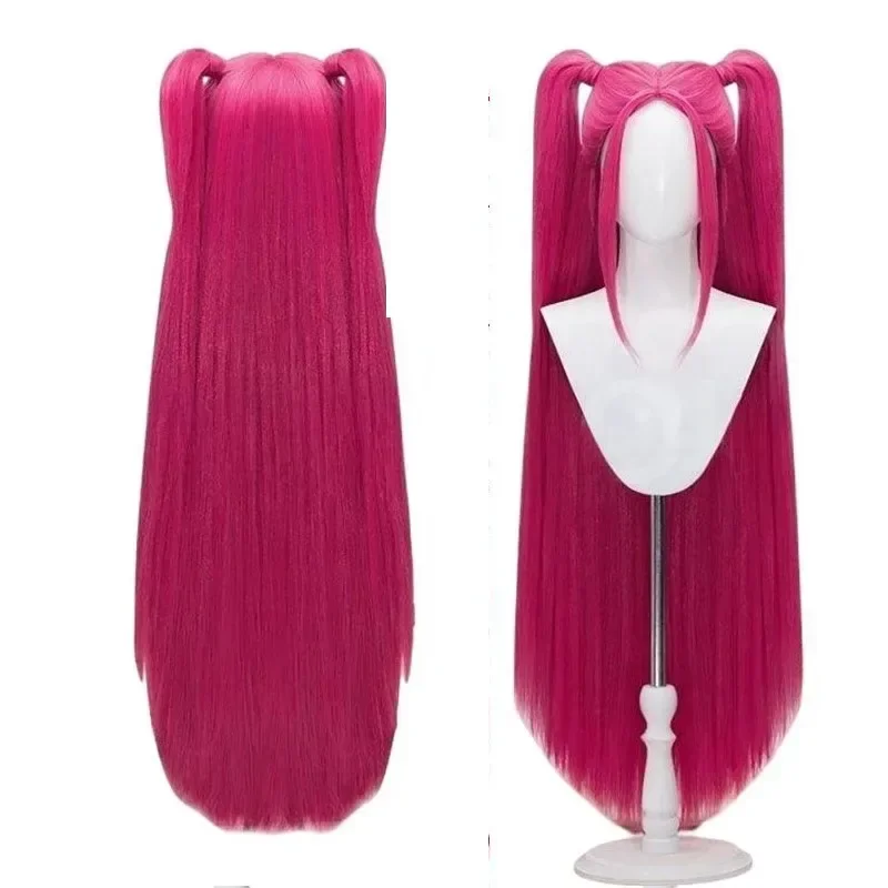 Halloween Disponibile Anime Kpop Demon Girl Group Hunters Parrucca Cosplay Rumi Zoey Superstar Mira Cosplay Resistente al calore Sintetico