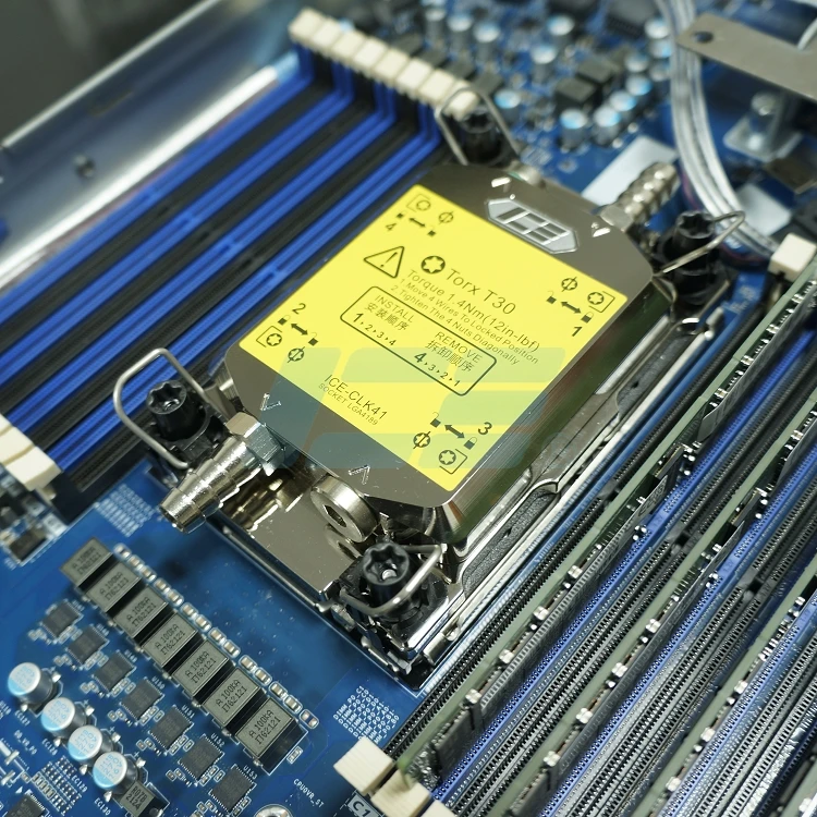 

Водяной блок процессора IceManCooler для процессора Intel Socket LGA4677, полностью медный никель, G1/4", G1/8", в наличии