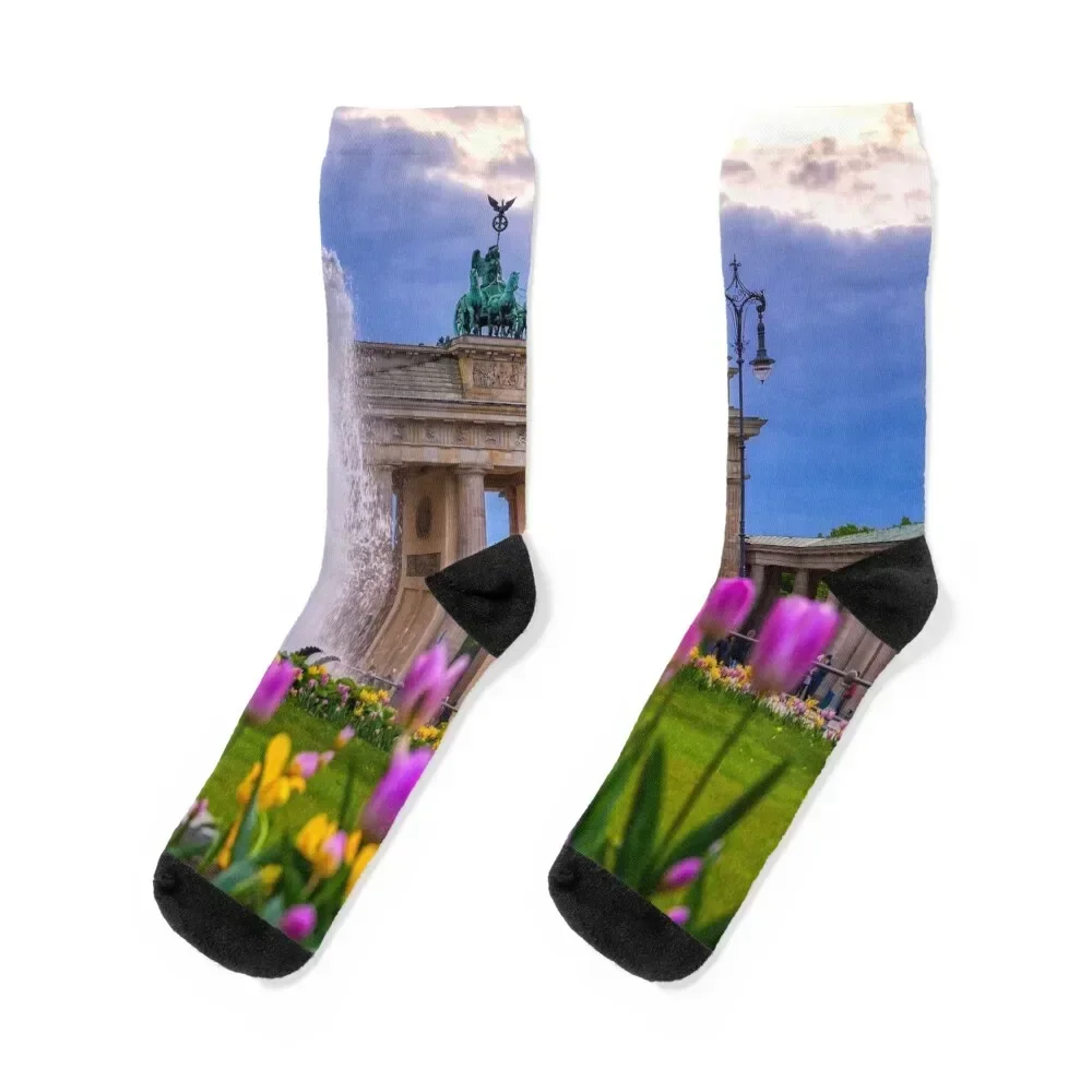 

Berlin Trip Socks valentine gift ideas heated Man Socks Women's