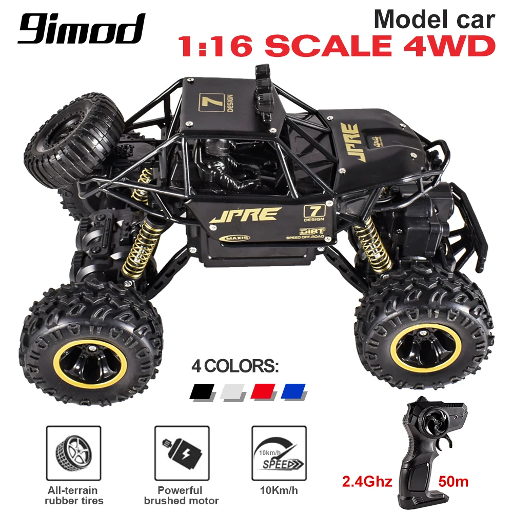 

9IMOD 1:16 4WD rc buggy 2.4G Radio Remote Control Cars Electric Buggy Off-Road All Terrain RTR RC Truck Toys for Boys Children