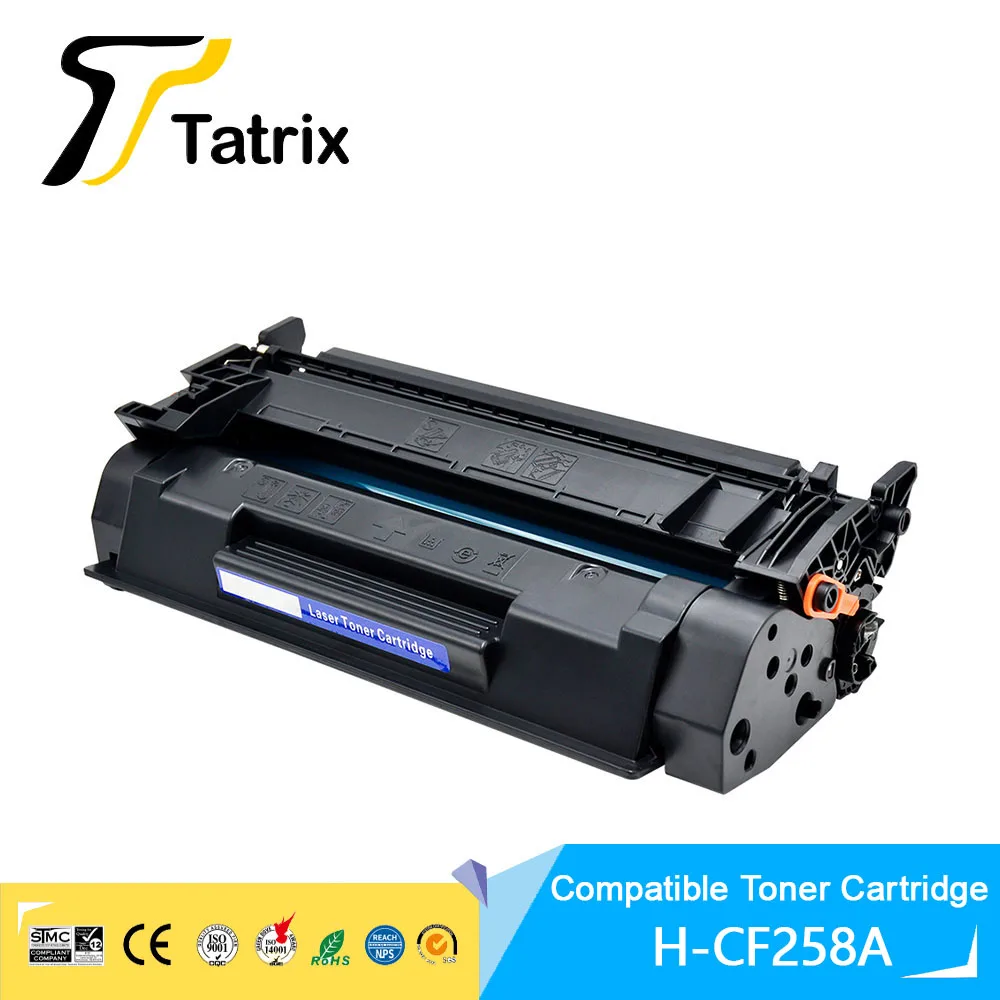 Imagem -03 - Tatrix-cf 258a Cf258a 58a Premium Compatível Laser Cartucho de Toner Preto para hp Laserjet Pro M404n 404dn