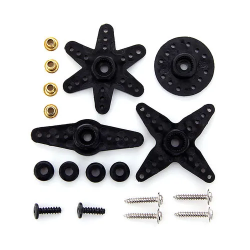 5 STKS FS5106R Standaard Analoge 6 kg Servomotor 360 Graden Rotatie Plastic Gear Voor RC Robot & Auto Speelgoed Afstandsbediening Speelgoed