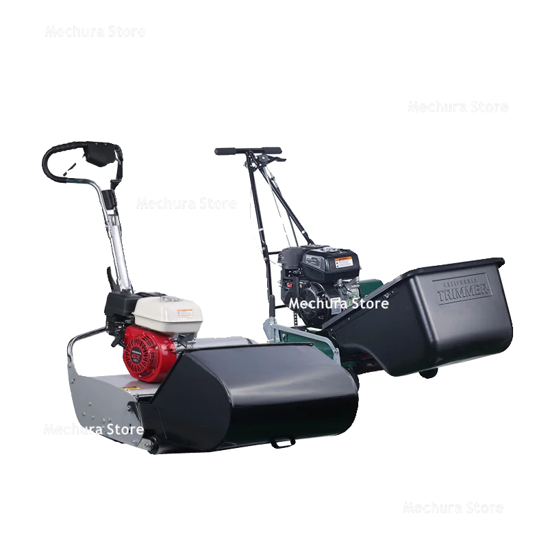 Reel Lawn Mower – Hand-Push Self-Propelled Golf Course Grass Trimmer – Powered Greens Grass Cutting Machine Garden Tools JT60