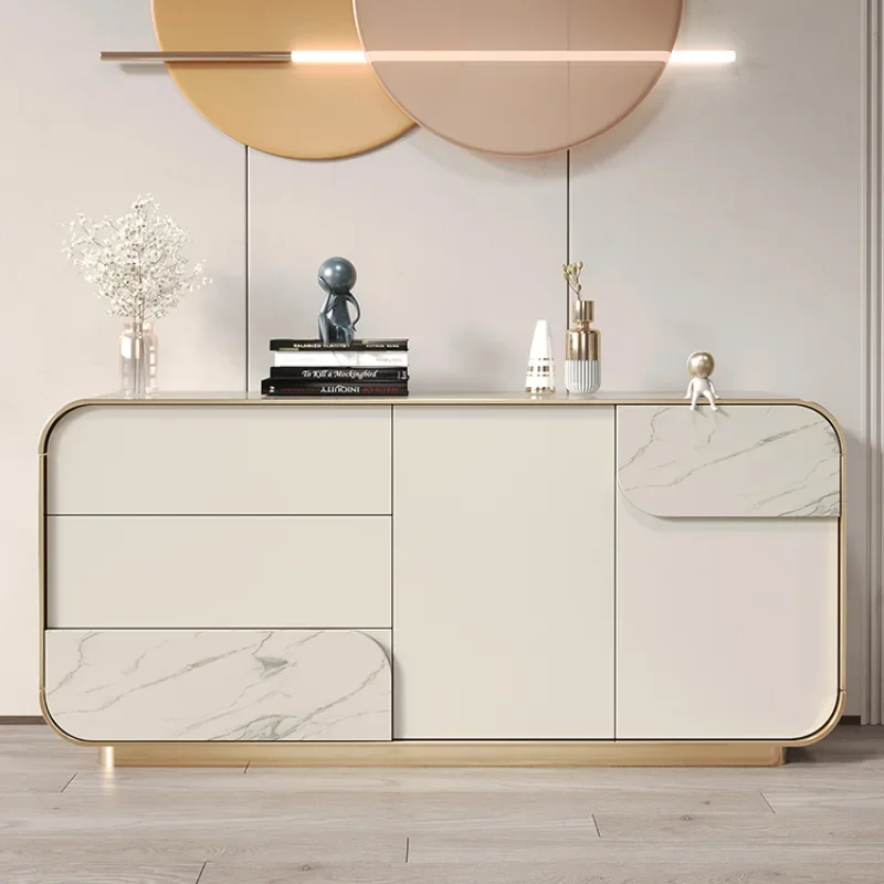 

Minimalist Luxury White Cabinet Drawer Doors Modern Nordic Designer Cabinet Storage Display Szafka Na Buty Furniture Living Room