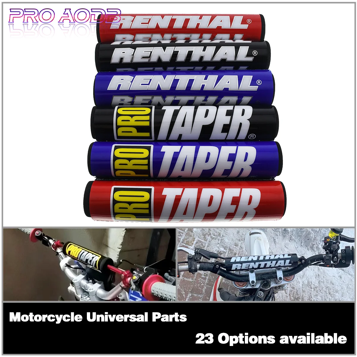 

For Kawasaki Honda Suzuki Yamaha Motocros Dirt Bike ATV 20/25CM Handlebar Bar Pad 7/8 Bike Motocross Cross Chest Protector Grips