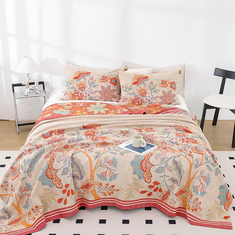 

Многослойное одеяло из чистого хлопка, полотенце, двухместный хлопковый диван, одеяло с кондиционером, одеяло для сна, летнее прохладное одеяло