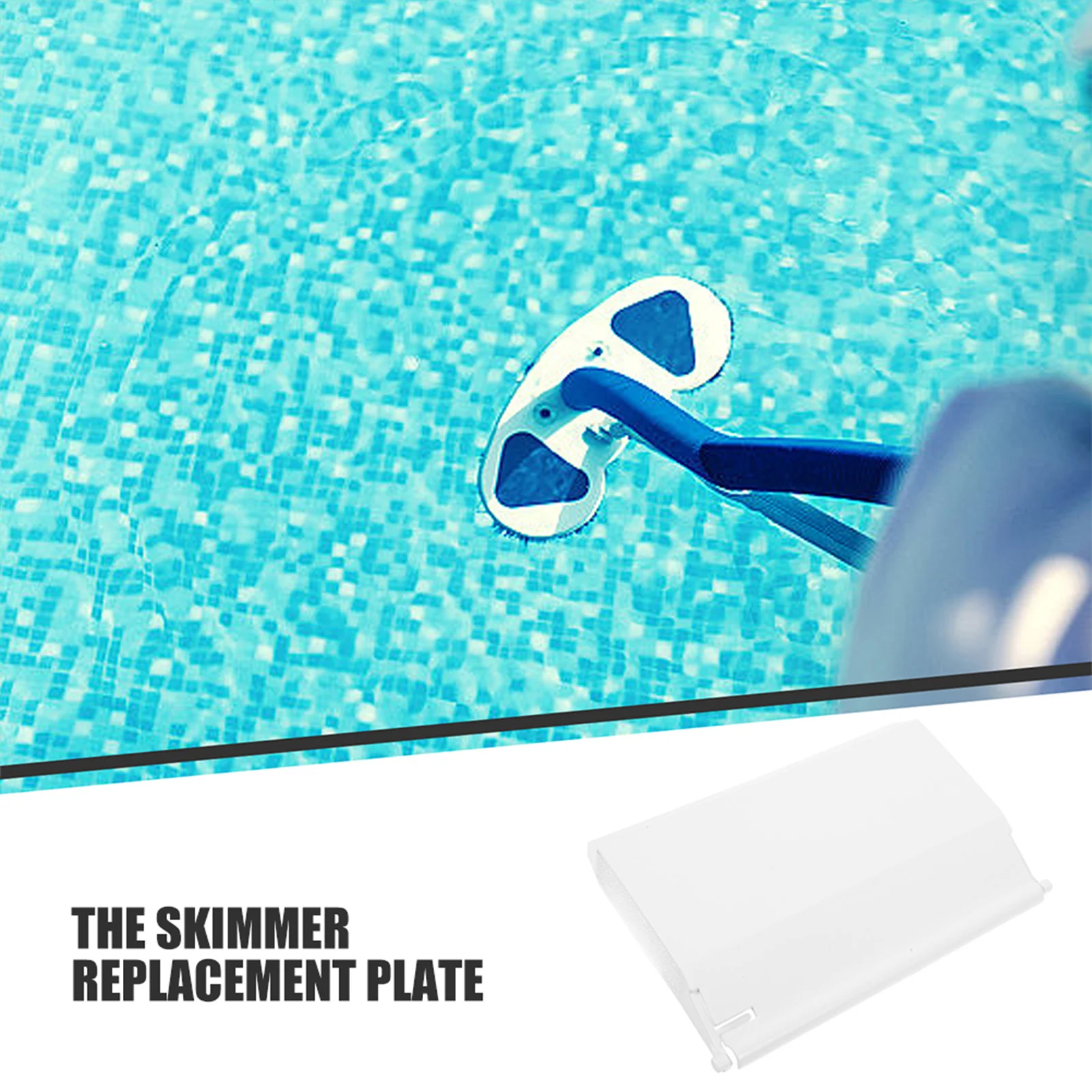 2Pcs Pool Skimmer Flap Replacement Strong Waterproof Baffle for Spa Water Treatment System Accessories Pool Skimmer Flap