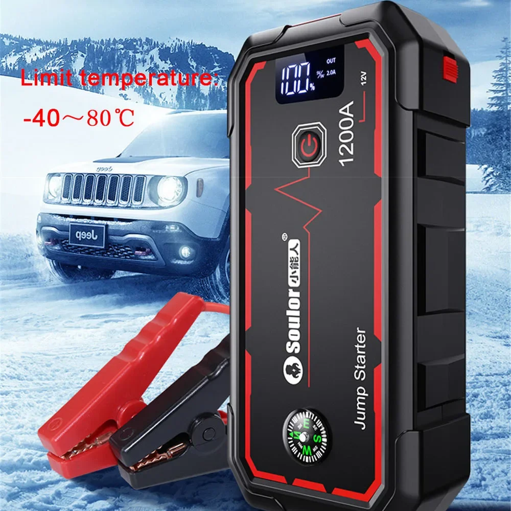 79800mAh 2000A Car Jump Starter Starting Device Power Bank Charger For 6.0L/4.0L Emergency Booster Car Battery Articles For Cars