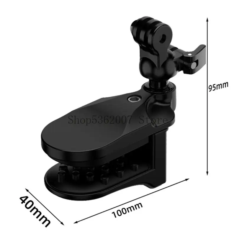 Mũ bảo hiểm phổ quát hỗ trợ cằm với kẹp có thể điều chỉnh 360 độ tải xoay 5kg 40JB