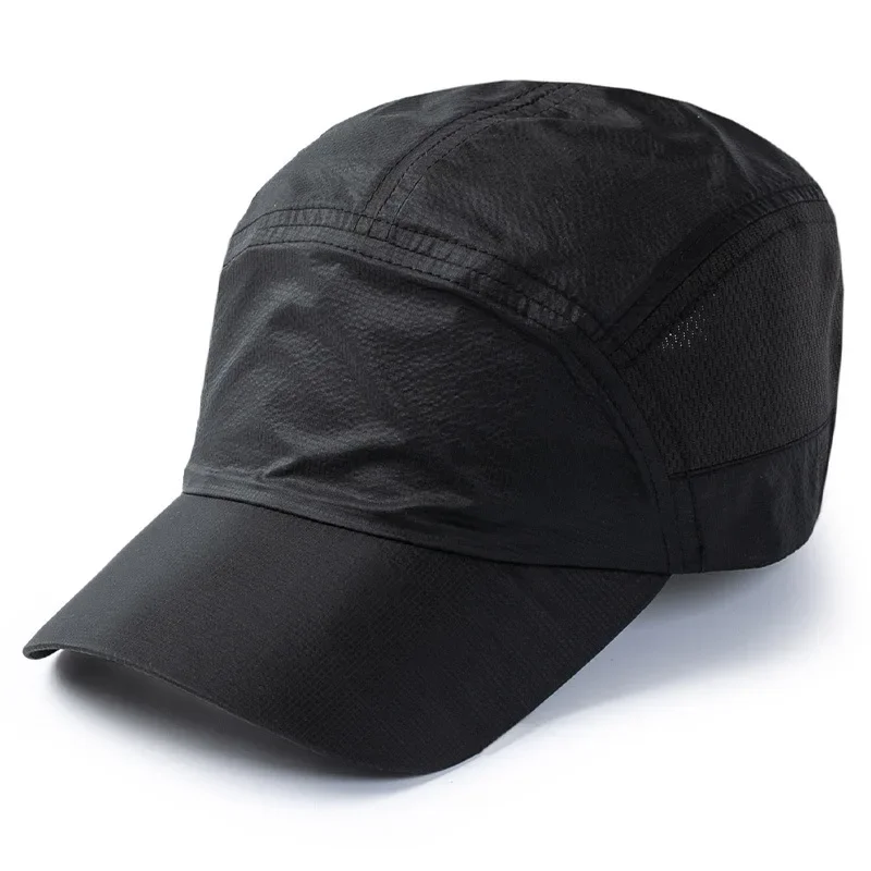 Very Light and Thin Baseball Caps Men Summer Big Size Quick Dry Soft Top Running Sweat Snapback Cap Women Sun Protection Sun Hat