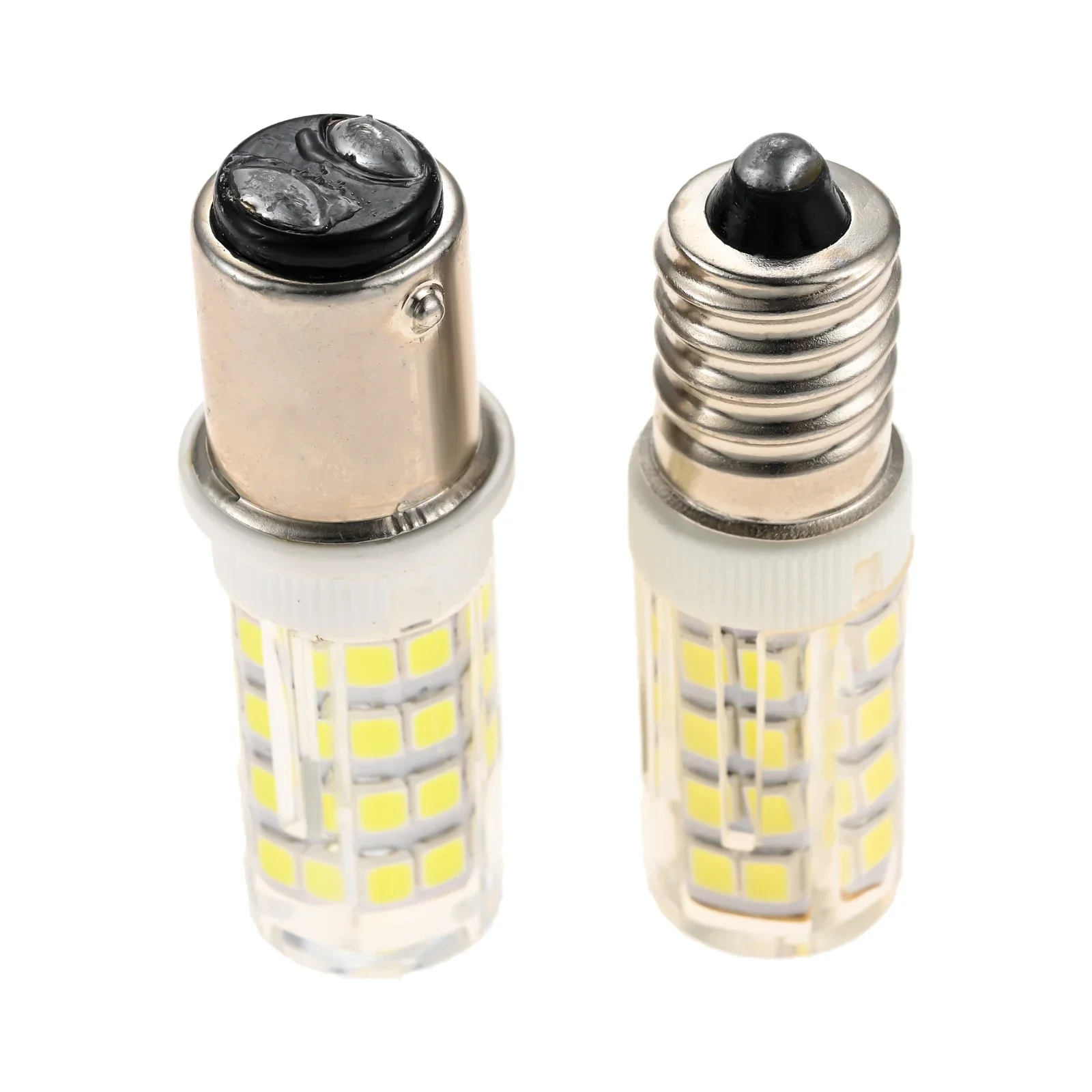 E14 BA15D Sewing Machine Lamp LED Light Bulb for RV Camper Marine Yacht Boat Trailer White Light 51 Number Lamp Bead 5W 240V 1pc