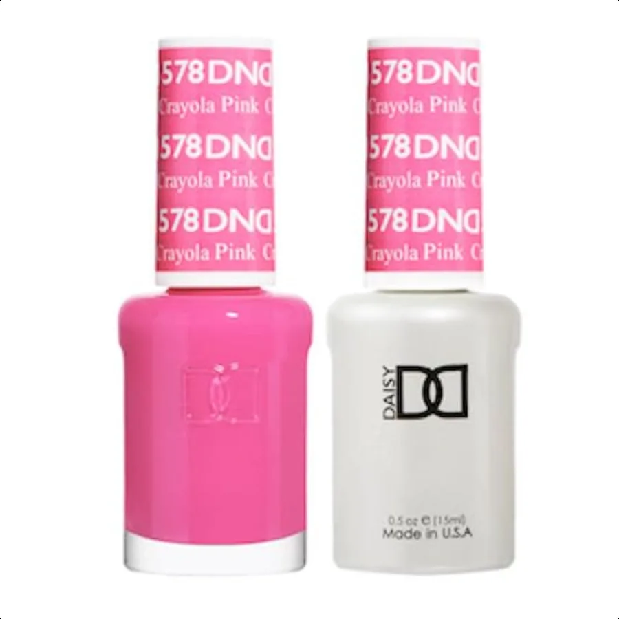 

DND Gel Polish Set Pink Collection UV LED GelPolish Air Dry Nail Lacquer 0.5 Fl Oz Each