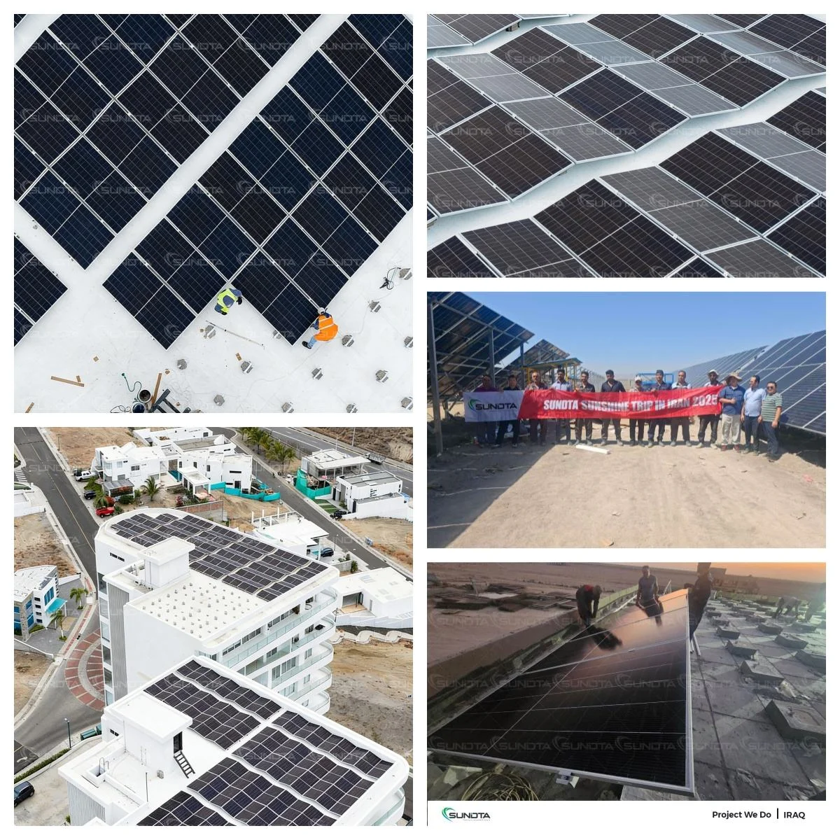 Complete 50kw Hybrid Solar System deye 3 Phase 380v on off Grid 10kw 15kw 20kw 25kw 30kw 40kw 50kw  Solar Energy System