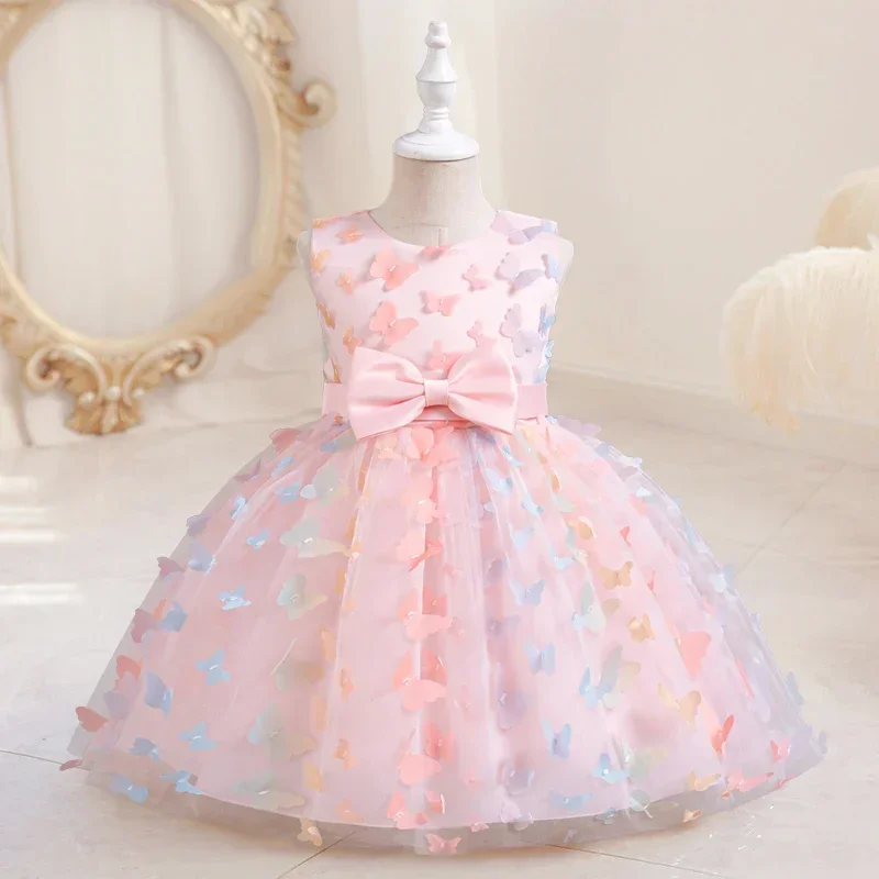 Nuovo vestito unicorno per ragazze Halloween costo principessa bambini carino neonate festa di compleanno bambini fiore Vestidos Vestidos