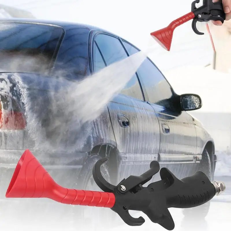 

Water Hose Nozzle Foam Car Wash Sprayer Nozzle Scratch Resistant Cleaning Car Washing Nozzle With Water Volume Control Valve And