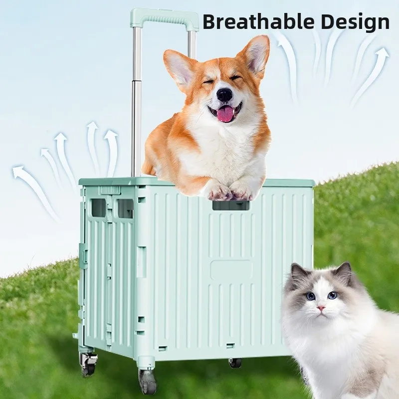 chariot-de-courses-portable-et-leger-pour-animaux-de-compagnie-chiens-et-chats-–-ideal-pour-la-maison-facile-a-transporter-poussette-de-promenade-pour-chien-rangement-pratique