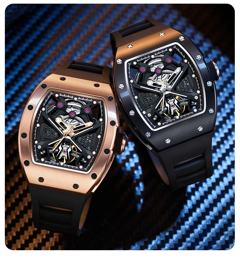 

Men’s New automatic watch movement stainless steel case luminous Watches waterproof luxury business wristwatch Not RM