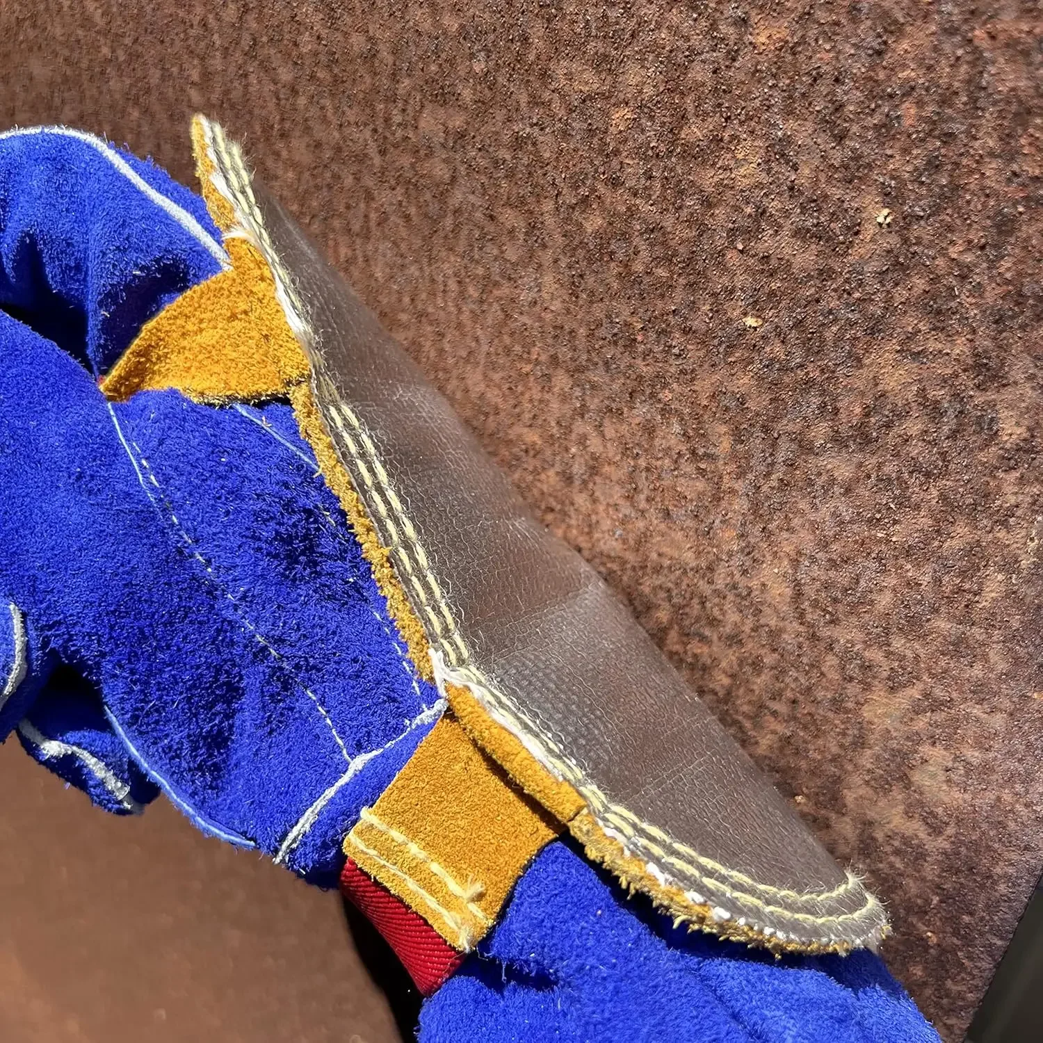 Aluminized Back Hand Pad with Kevlar Stitching - Heat Deflector