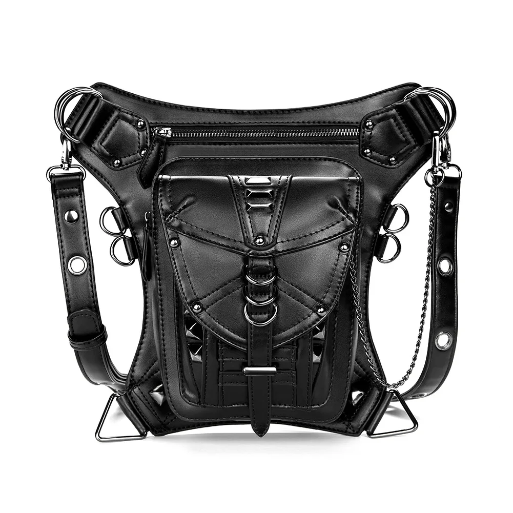 Steampunk Women\'s Bag Single Shoulder Messenger Bag Women\'s Small Bag Outdoor Leisure Mobile Phone Bodypack Fanny Pack Waist Bag