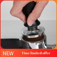 ABRN-Coffee Tamper Adjustable Depth With Scale Espresso Springs Calibrated Tamping Coffee Distributor