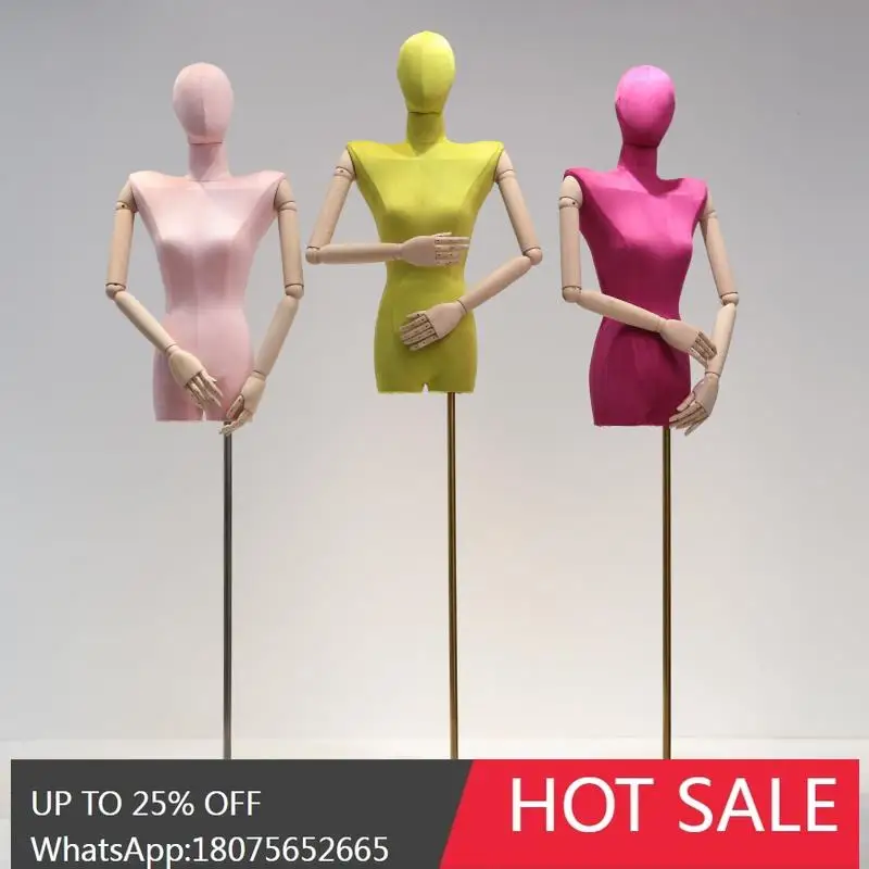 

SGF Women's Clothing Store Shrug Model Prop Half Body Mannequin Flat Shoulder Mannequin Stand