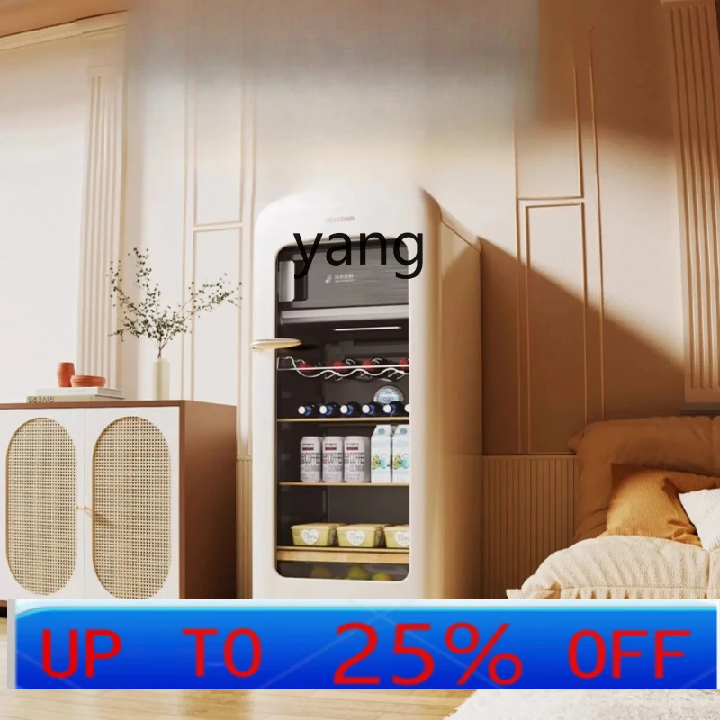 

Lh Household Ice Bar Living Room Office Beverage Refrigerated Tea Cabinet