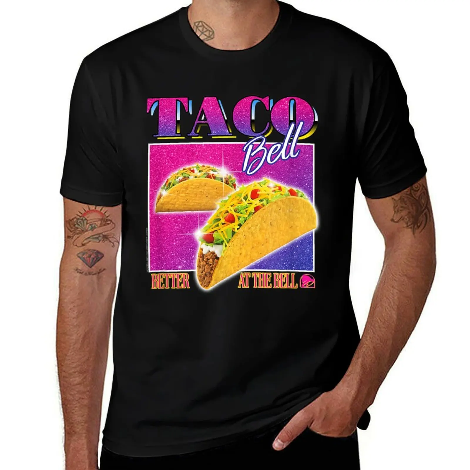 Taco Bell 90's T-Shirt Durable Work Wear T-Shirt