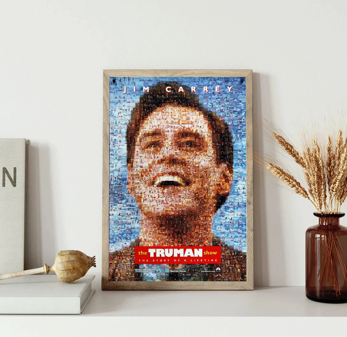 Classic Sci-fi Movie The Truman Show Minimalist Film Poster Canvas Painting Retro Wall Art Pictures Home Dorm Room Decor