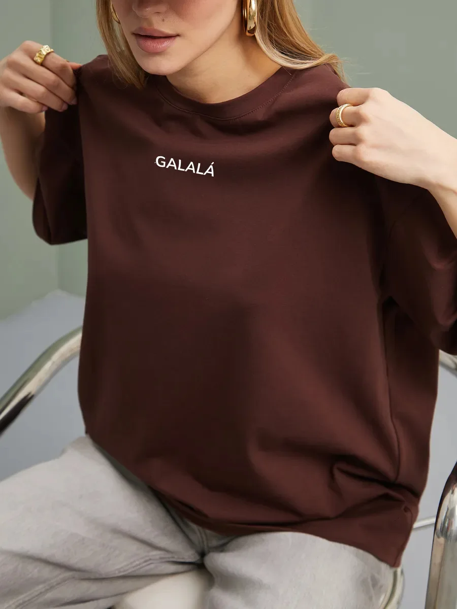 2025 Retro American, Print T-Shirt, Round Neck Tops,Loose Versatile, Trendy Short-Sleeve Summer Wear