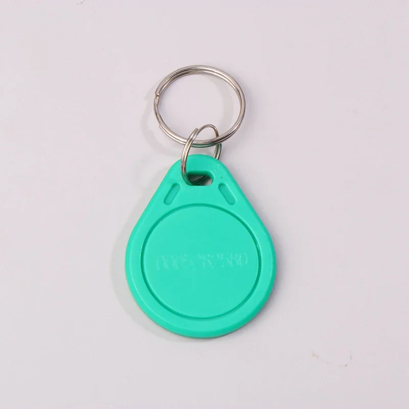 10PCS EM4100 TK4100 125khz ID Keychain Read Only Proximity Keyfobs Tag  Smart Secure Door Entry Access Control ID Keychain