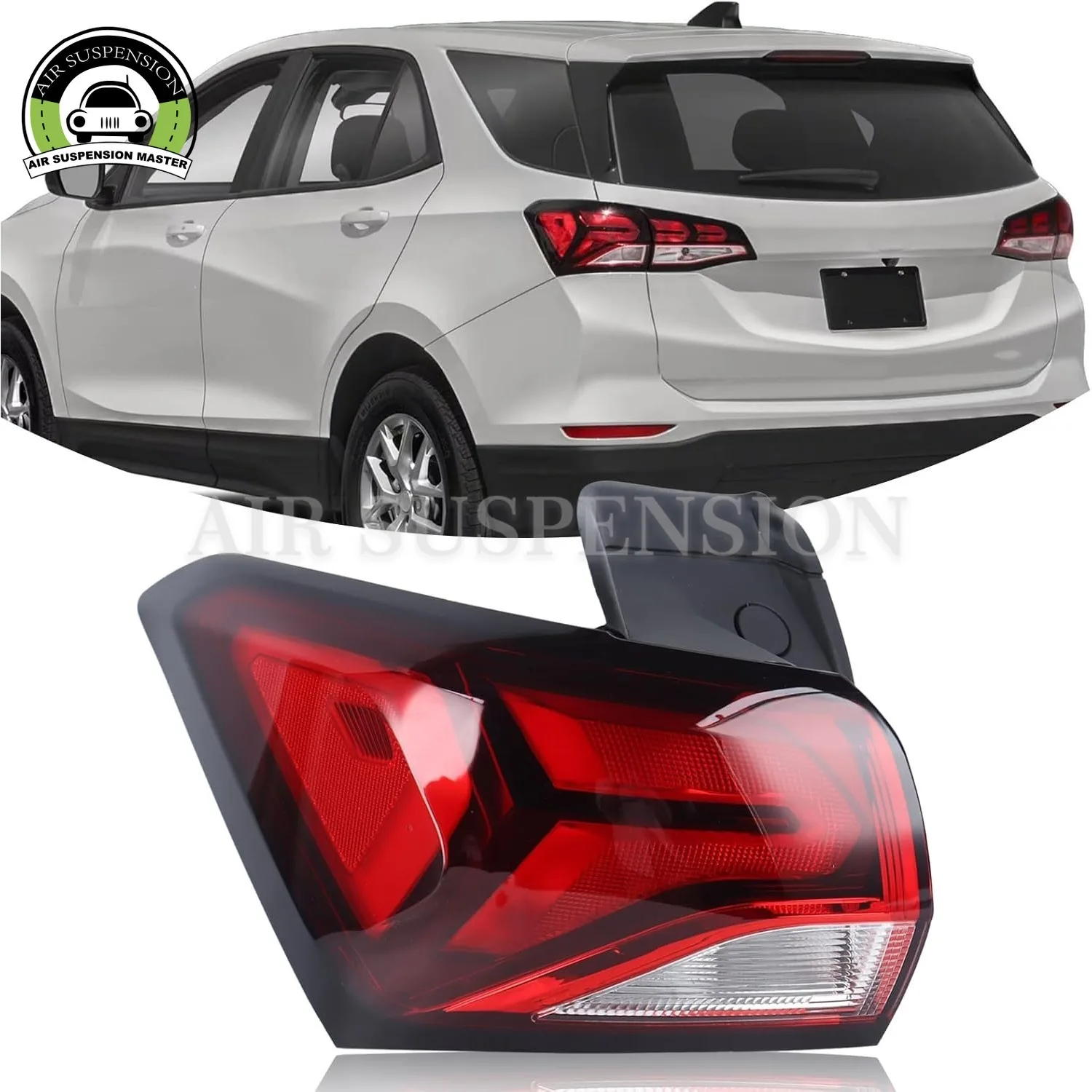 

1pcs Outer Rear Left/Right Halogen Type Tail light Assy For 2022-2023 Chevy Equinox with Side Light 85132581 85132582