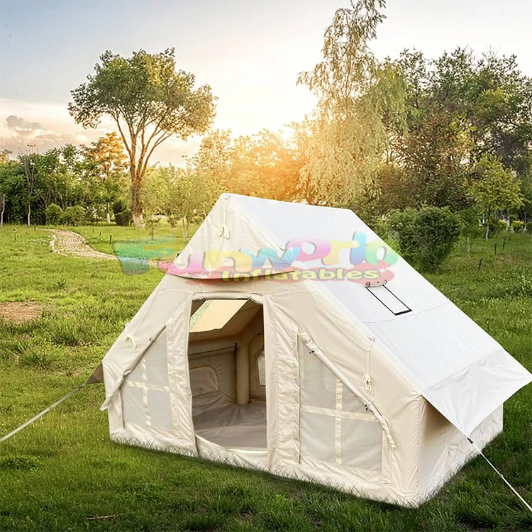 شعبية في الهواء الطلق للماء في حالات الطوارئ Glamping خيمة نفخ الهواء التخييم الخيام للبيع