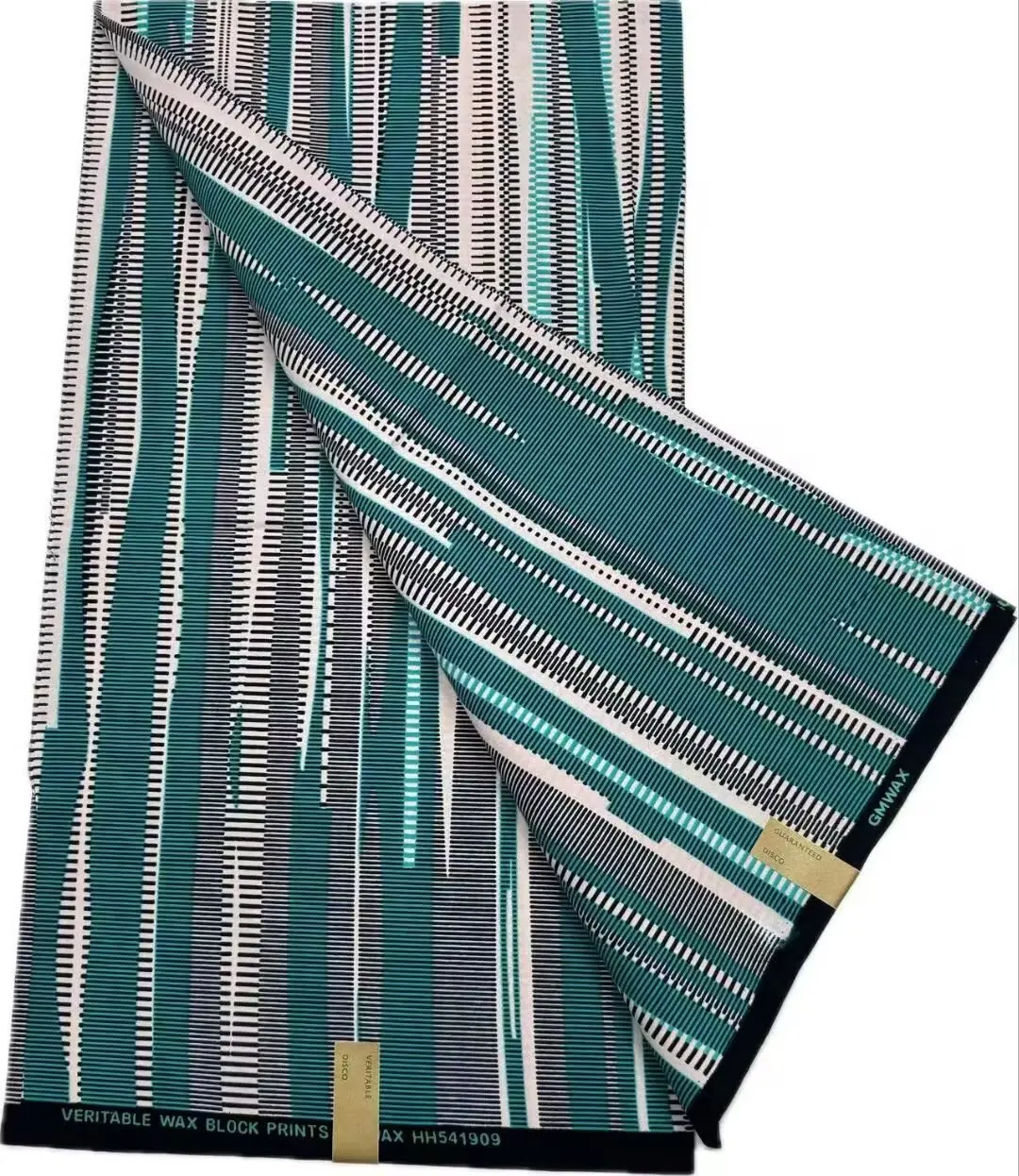 Tela Estampada con Cera Estilo Nigeria 2026 - Tela Africana de Alta Calidad para Patchwork, Ropa y Manualidades HS4