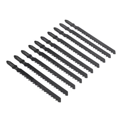 Juego de hojas de sierra de calar HCS T144D, eje en T HCS, hojas de sierra de calar surtidas, cuchillas de corte para herramientas de corte de Metal, plástico y madera, 10 Uds.