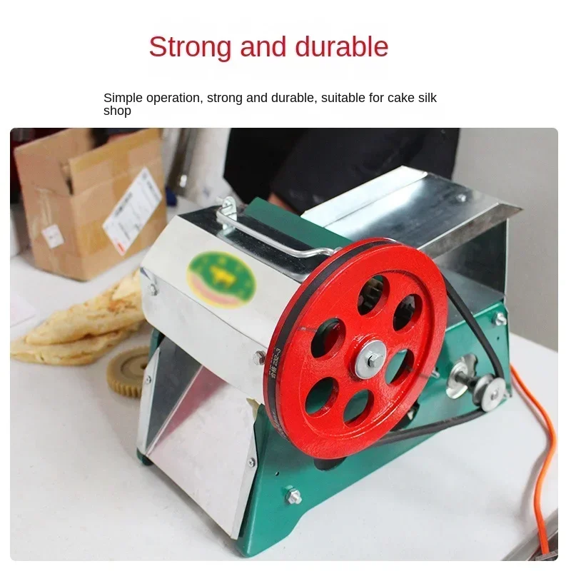 Kleine handgekurbelte Pfannkuchenschneidemaschine