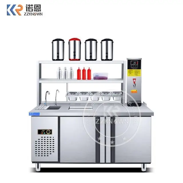 Good Quality Good Price Milk Tea Shop Counter Design Equipment Bubble Tea Counter for Sale