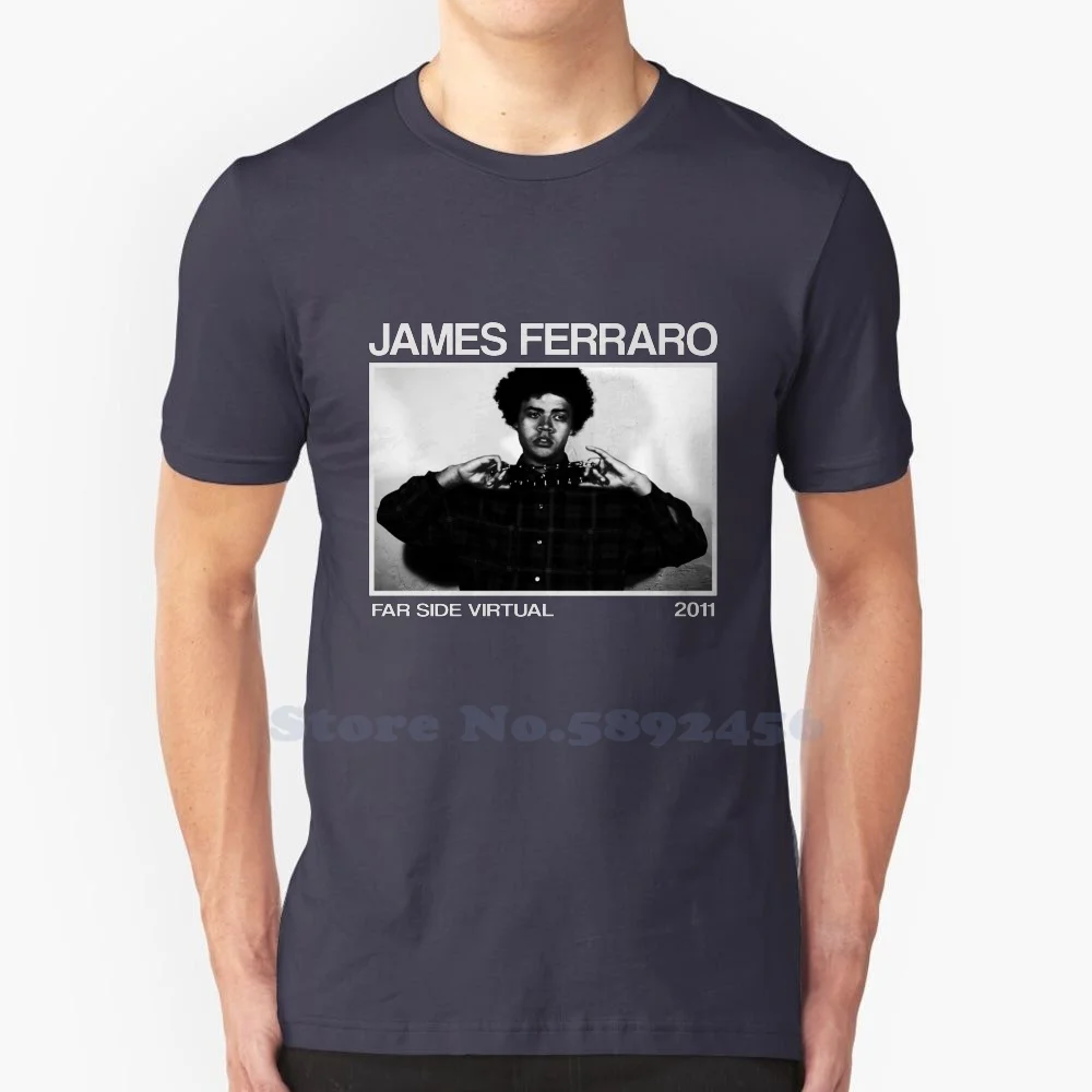 James Ferraro 100% Pure Cotton T-Shirt Music Glitch Tim Hecker Virgins 2013 Ambient Oneohtrix Canada Album Noise James Ferraro