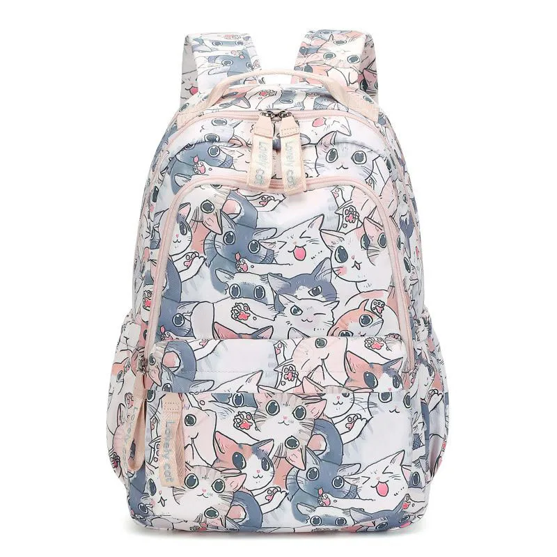 

Cute Cat School Bags for Girls 2023 Kawaii Backpack Women Fashion Korean Backpacks for Students Children Cartable Scolaire Fille