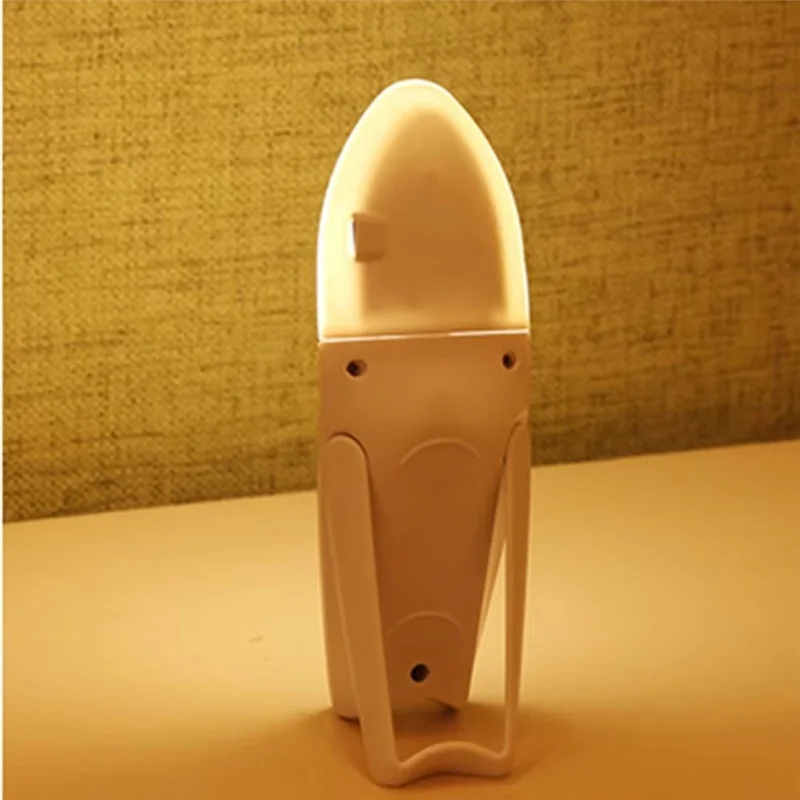 ABRS-3-Color LED Night Light Wall-Mounted Lamp Withtouch Switch Forreading Andbedside Use